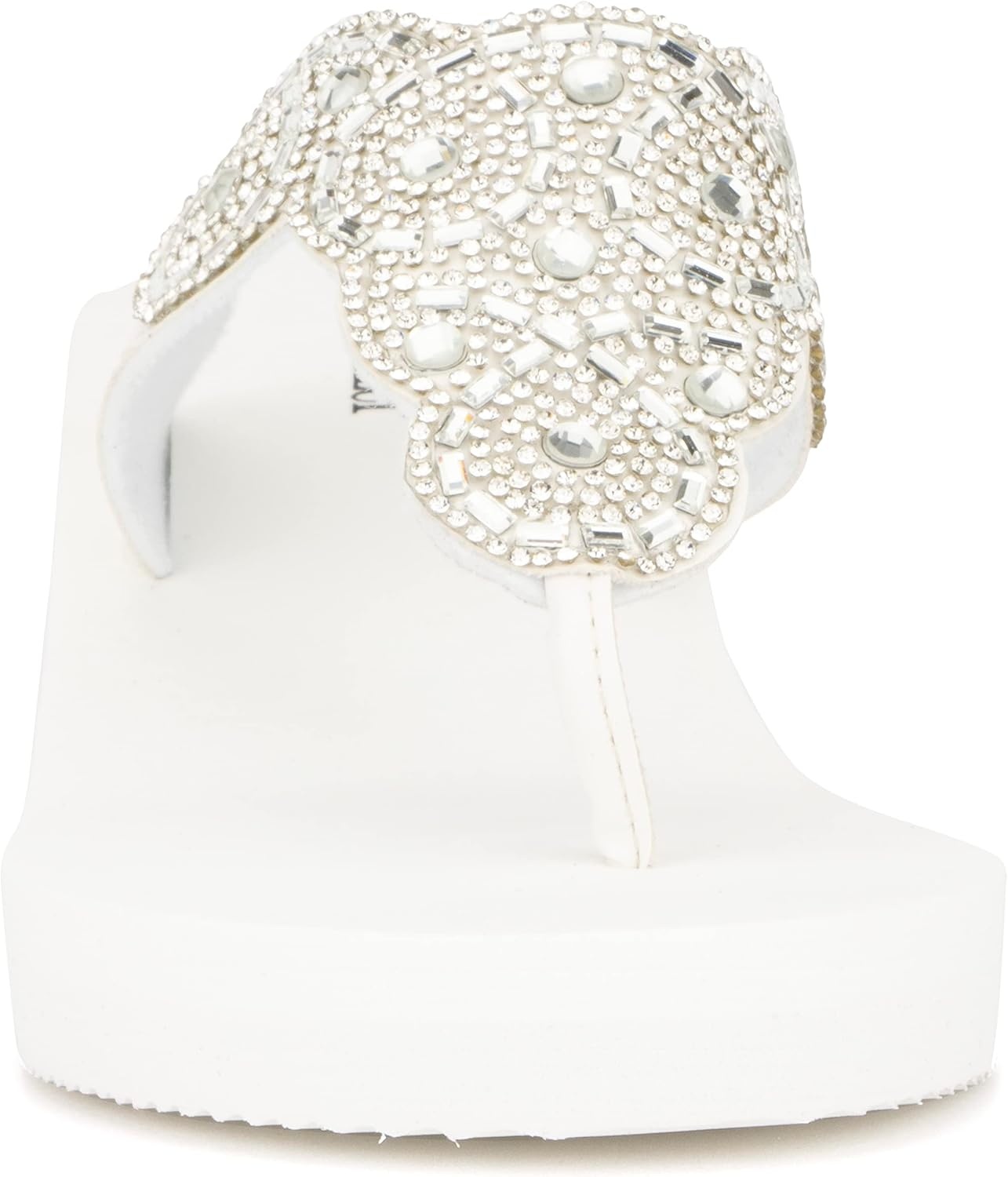 image:imageOlivia Miller Womens Olinda Sandal Wedge Round Sandals Thermoplastic Rubber Outsole