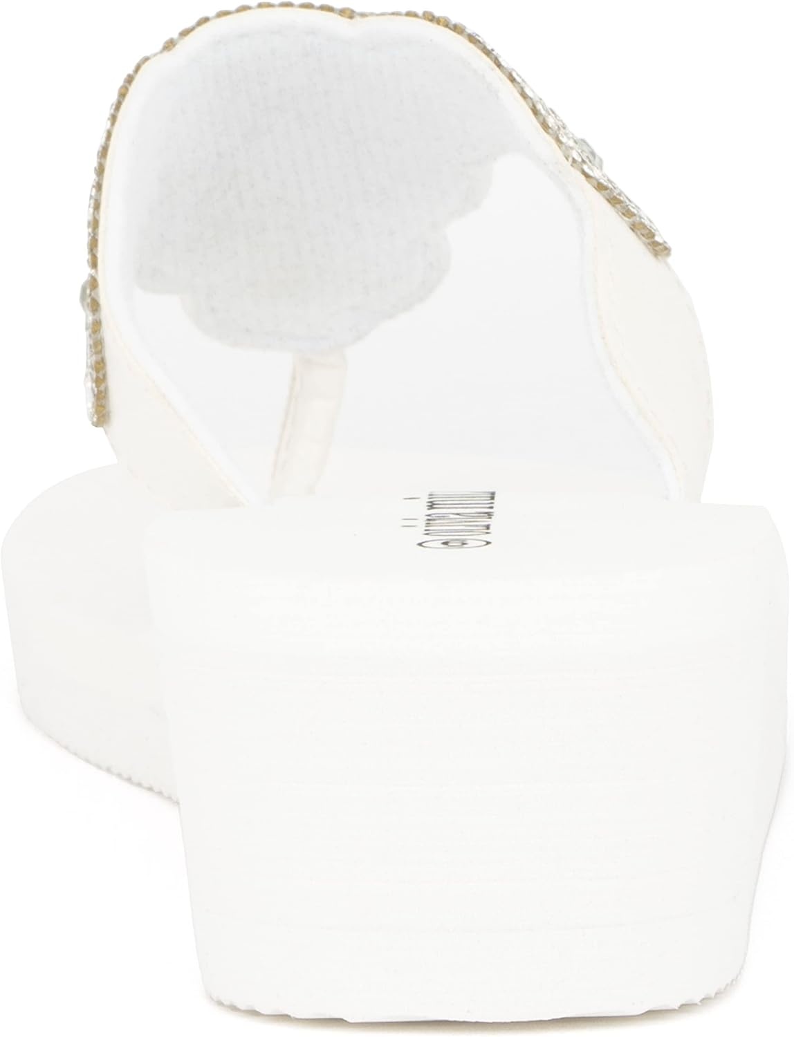 image:imageOlivia Miller Womens Olinda Sandal Wedge Round Sandals Thermoplastic Rubber Outsole